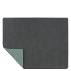 Square Cloud spisebrikke tosidig antrasitt/pastellgrønn