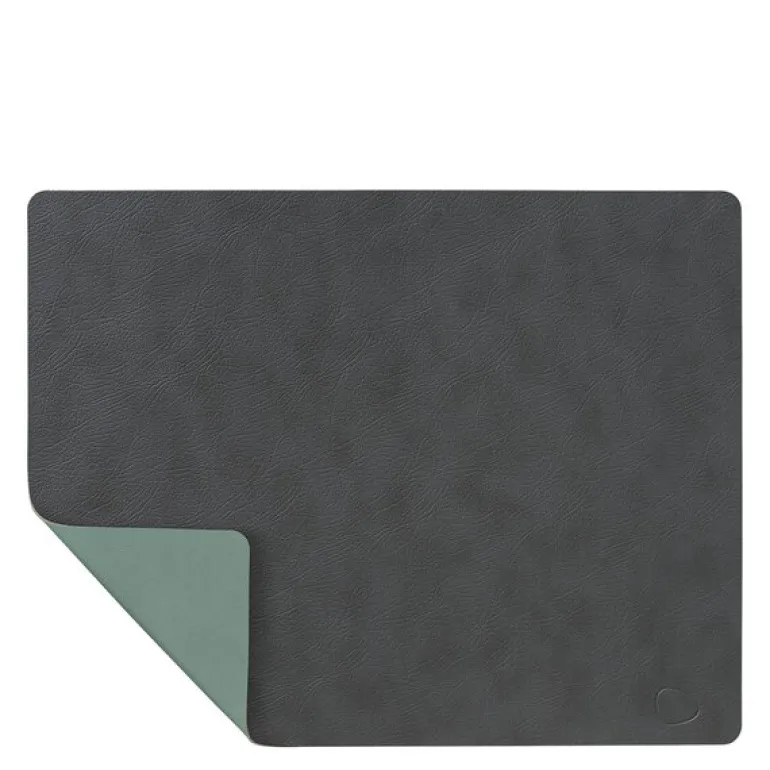 Square Cloud spisebrikke tosidig antrasitt/pastellgrønn