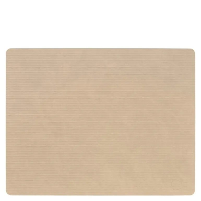 Square Corduroy spisebrikke 35x45 cm sand