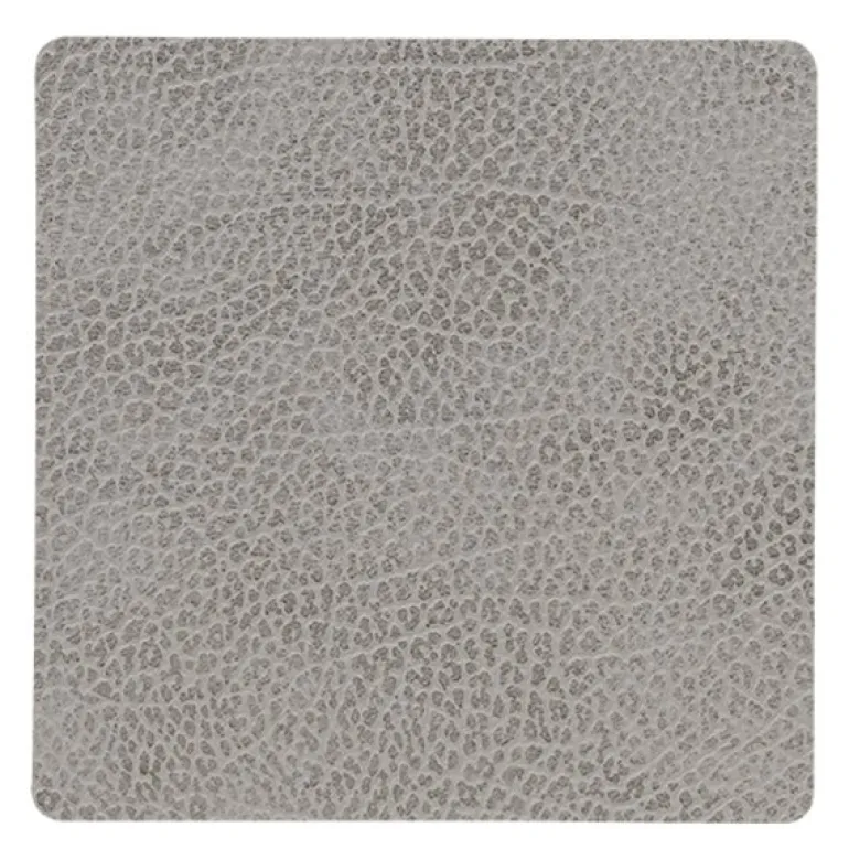 Square Hippo glassbrikke 10x10 cm antrasittgrå