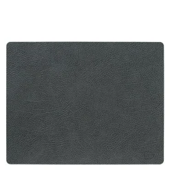 Square Hippo spisebrikke L 35x45 cm svart-antrasitt