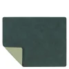 Square Nupo brikke tosidig mørk grønn/olivengrønn