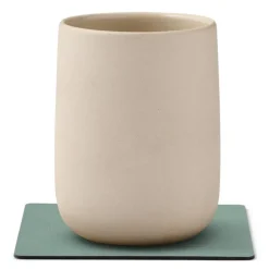 Square Nupo glassbrikke 10x10 cm pastell grønn