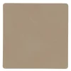 Square Nupo glassbrikke 10x10 cm clay brown