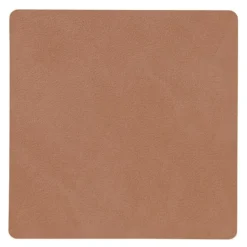 Square Nupo glassbrikke 10x10 cm old rose