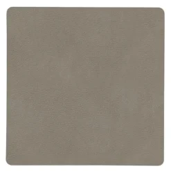 Square Nupo glassbrikke 10x10 cm flint grey