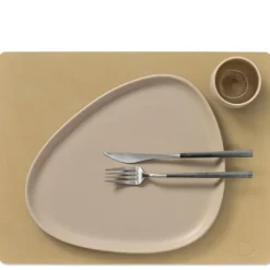 Square Nupo spisebrikke L 35x45 cm khaki