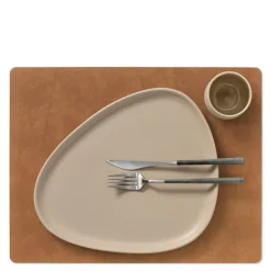 Square Nupo spisebrikke L 35x45 cm natur
