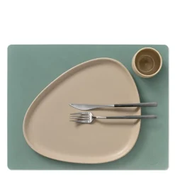 Square Nupo spisebrikke L 35x45 cm pastell grønn