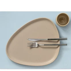 Square Nupo spisebrikke L 35x45 cm soft sky