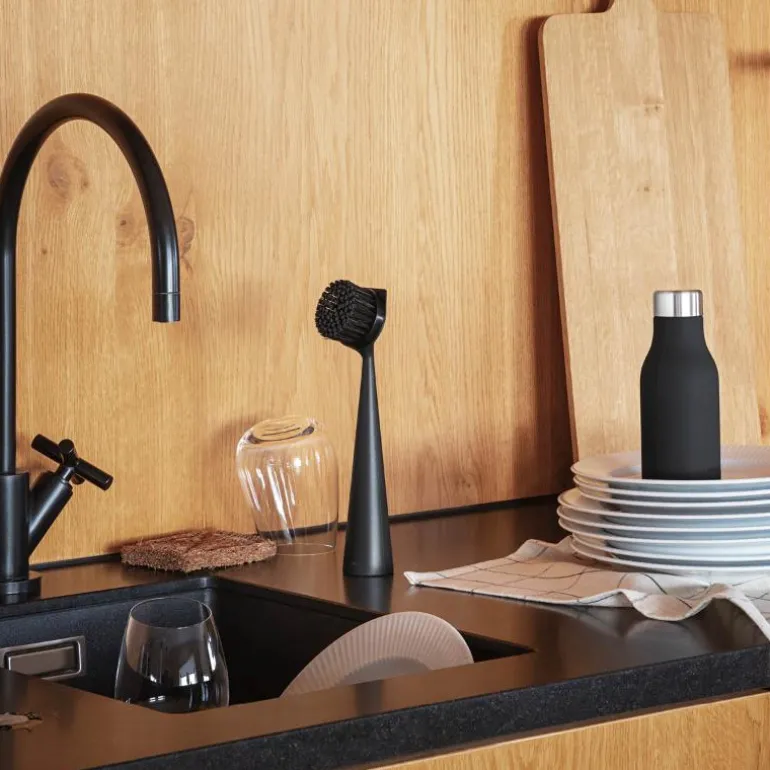 Squeeze såpedispenser svart