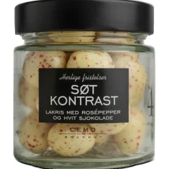 Søt Kontrast lakris m/sjokolade