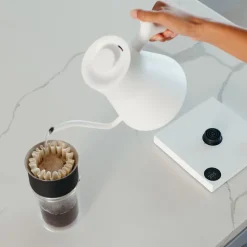 Stagg EKG Pro elektrisk vannkoker 0,9L matt hvit