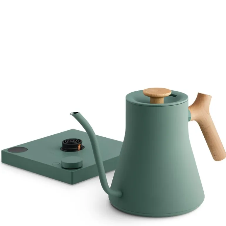 Stagg EKG Pro elektrisk vannkoker 0,9L smoke green/lønnetre
