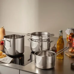 Stainless Steel kasserolle 1,8L