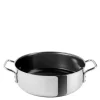 Stainless Steel sautégryte 3,5L keramisk Slip-Let® belegg