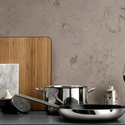 Stainless Steel stekepanne 30 cm Slip-Let® belegg