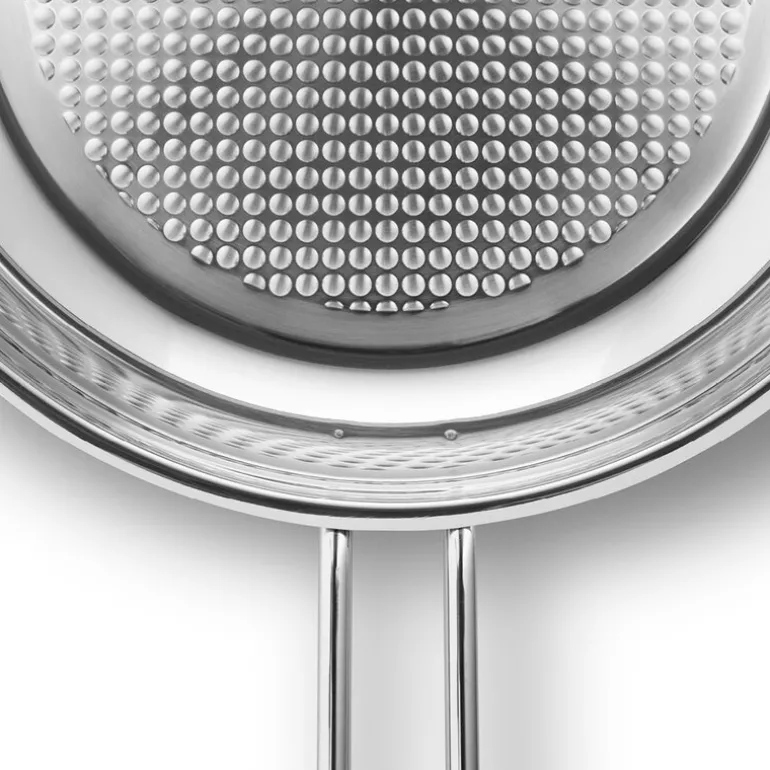 Stainless Steel stekepanne 28 cm honeycomb