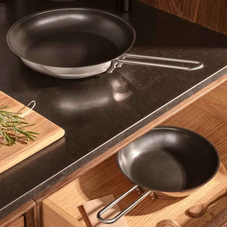 Stainless Steel stekepanne 20 cm Slip-Let® belegg