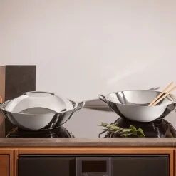 Stainless Steel wok 5L 32 cm