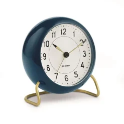 Station bordur 11 cm blå/hvit