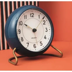 Station bordur 11 cm blå/hvit