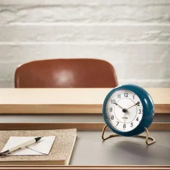 Station bordur 11 cm blå/hvit