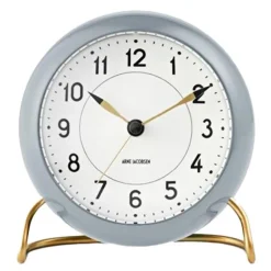 Station bordur 11 cm grå/hvit