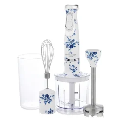 Stavmikser China Rose blå/hvit