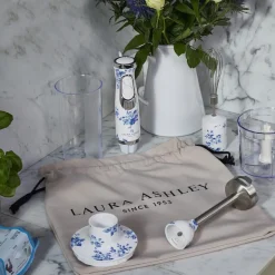 Stavmikser China Rose blå/hvit