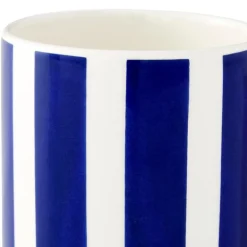 Steccato krus bredstripet 36 cl koboltblå