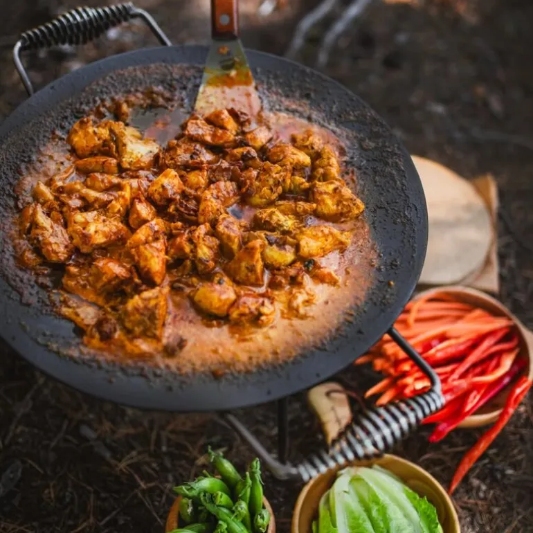 Stekehelle med ben 38 cm