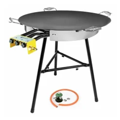 Stekehellesett med brenner 78 cm