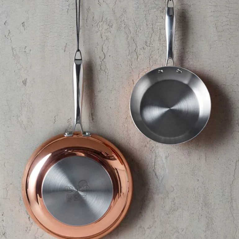 Stekepanne 28 cm kobber