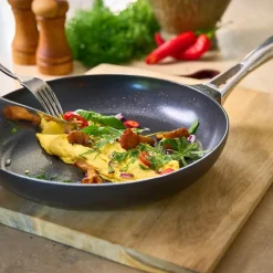 Stekepanne 24 cm mørk grå