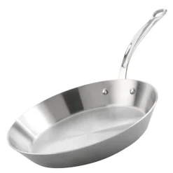 Stekepanne 28 cm rustfritt stål