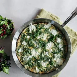 Stekepanne 26 cm rustfritt stål