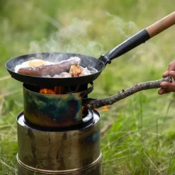 Stekepanne 21 cm svart