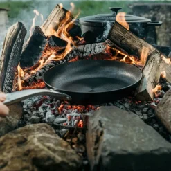Stekepanne i kullstål 20 cm