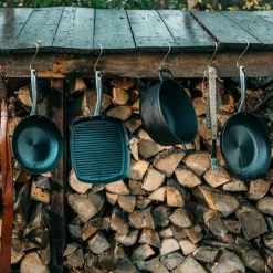 Stekepanne i støpejern 24 cm