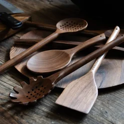 Stekespade 33,5 cm valnøtt