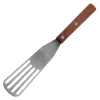 Stekespade perforert 28 cm rustfritt stål/tre