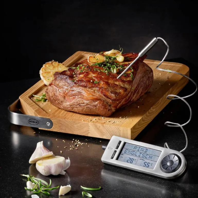 Steketermometer digitalt 14,5 cm stål