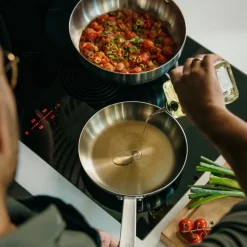 Stekpanne i stål 24 cm