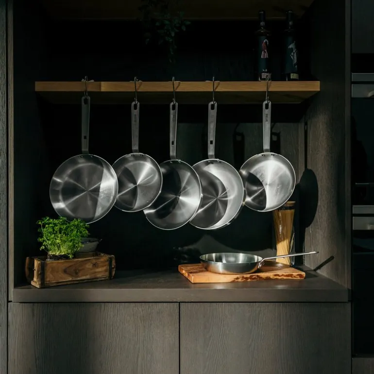 Stekpanne i stål 28 cm