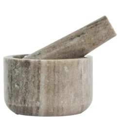 Sten morter 11 cm beige