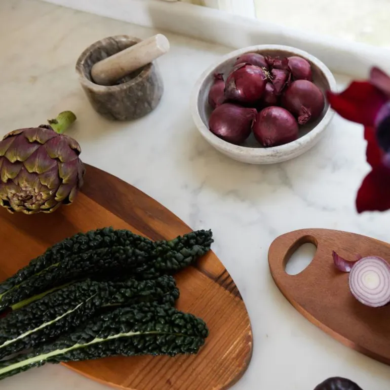 Sten morter 11 cm beige