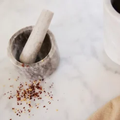 Sten morter 11 cm beige