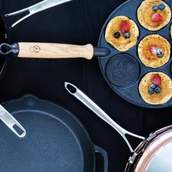 Stenfors lappepanne 7 stk. støpejern