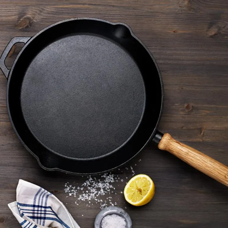 Stenfors stekepanne 28 cm støpejern